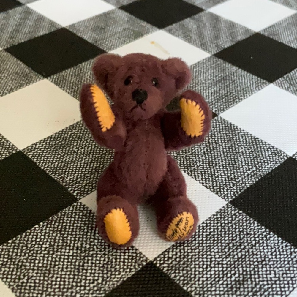 Handmade Little Gem Jointed Bear, 1994 USA